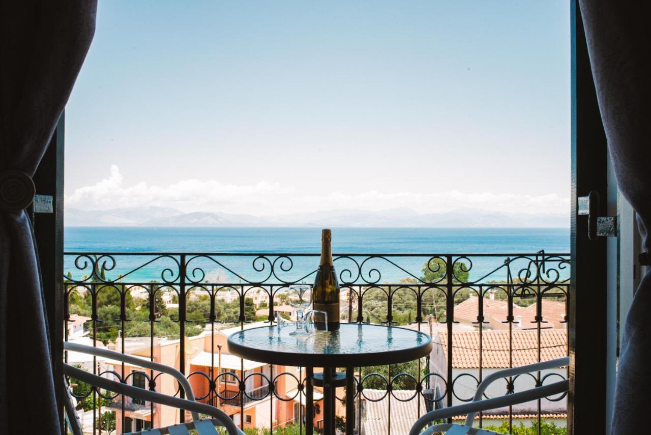 Avra Sea View Paradise Pool Apartments Moraḯtika Exteriér fotografie