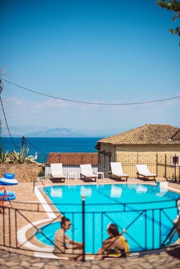 Avra Sea View Paradise Pool Apartments Moraḯtika Exteriér fotografie