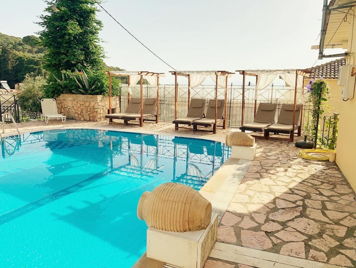Avra Sea View Paradise Pool Apartments Moraḯtika Exteriér fotografie