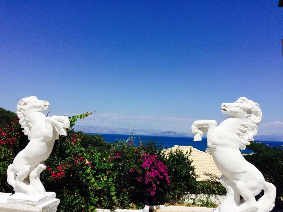 Avra Sea View Paradise Pool Apartments Moraḯtika Exteriér fotografie